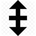 Vertical Cursor Arrow Icon