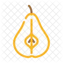 Vertical Cut Pear  Icon