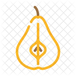 Vertical Cut Pear  Icon
