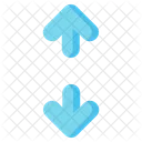 Vertical expand Arrow  Icon