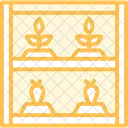 Vertical Farming Unit Hydroponic Farm Icon