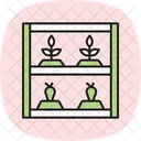 Vertical Farming Unit Hydroponic Farm Icon