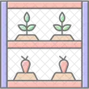 Vertical Farming Unit Hydroponic Farm Icon