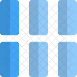 Vertical grid  Icon