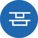 Vertical Distribute Center Icon