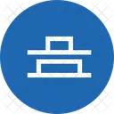 Vertical Distribute Center Icon