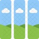 Vertical Image Grid Icon