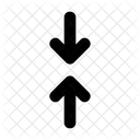 Vertical Minimize Minimize Resize Icon