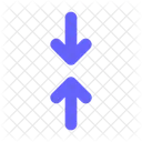 Vertical Minimize Minimize Resize Icon