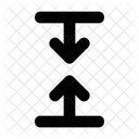 Vertical Minimize Minimize Resize Icon