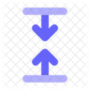 Vertical Minimize Minimize Resize Icon