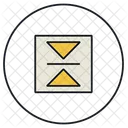 Align Vertical Mirror Icon