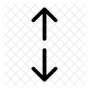 Vertical Resize Resize Arrow Icon