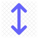 Vertical Resize Resize Arrows V Icon