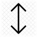 Vertical Resize Resize Arrows Icon
