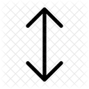 Vertical Resize Resize Arrows Icon