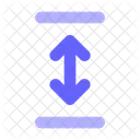 Vertical Resize Resize Arrows Icon