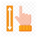 Vertical Scroll  Icon