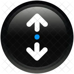 Vertical Scrolling Arrow  Icon