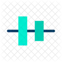Verticle  Center Align  Icon