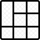 Vertikaler Rechter Inhalt Symbol