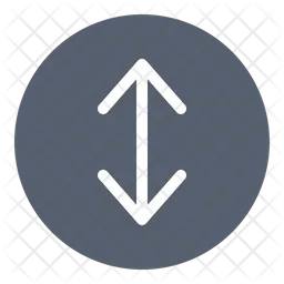 Vertikaler Pfeil  Symbol