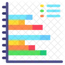 Vertikales Balkendiagramm Balkendiagramm Analyse Symbol