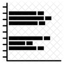 Vertikales Balkendiagramm Balkendiagramm Balkengraph Symbol