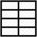 Vertikal Raster Layout Symbol