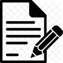 Vertrag Dokument Papier Symbol