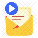 Vertrag Mail Video Icon