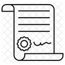 Vertrag  Symbol