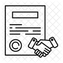 Vertrag  Symbol