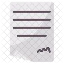 Vertrag  Symbol