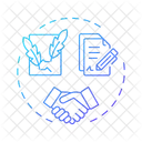 Verträge  Symbol