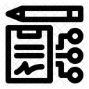 Vertragsmanagement  Symbol