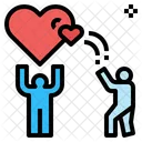 Vertrauen Liebe Zuversicht Symbol