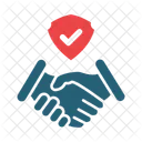 Vertrauen Geschaft Menschen Symbol