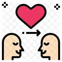 Vertrauen Liebe Anziehung Symbol