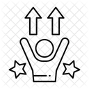 Selbstvertrauensschub  Symbol