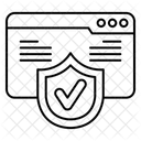 Vertrauenswurdige Site Symbol