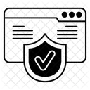 Vertrauenswürdige Site  Symbol