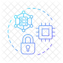 Vertrauliches Computing  Symbol