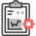 Verwaltung Zwischenablage Dokument Symbol