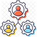 Verwaltungsteam Verwaltungscrew Verwaltungsgruppe Symbol