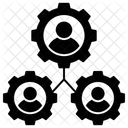 Verwaltungsteam Verwaltungscrew Verwaltungsgruppe Symbol
