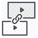 Link Video Verwandtes Symbol