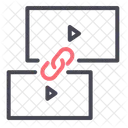 Link Video Verwandtes Symbol