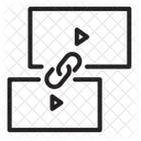 Link Video Verwandtes Symbol