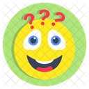 Verwirrter Emoji  Symbol